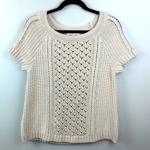 Ann Taylor LOFT Fisherman Sweater NWOT